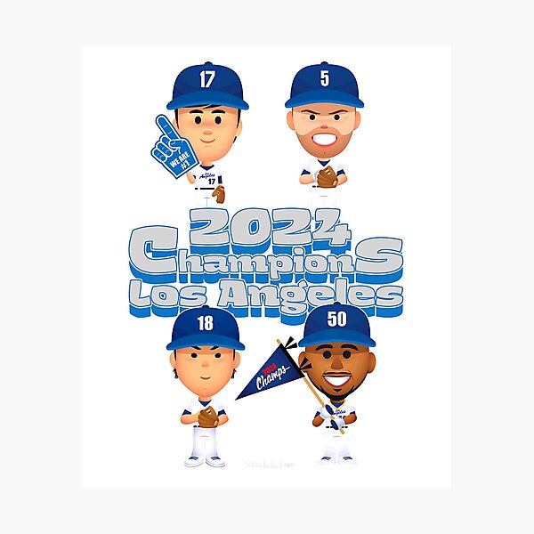 Item preview, 2024 Champions Los Angeles For Baseball Fan, LA Team Maruyama Gift designed and sold by reneetekent.