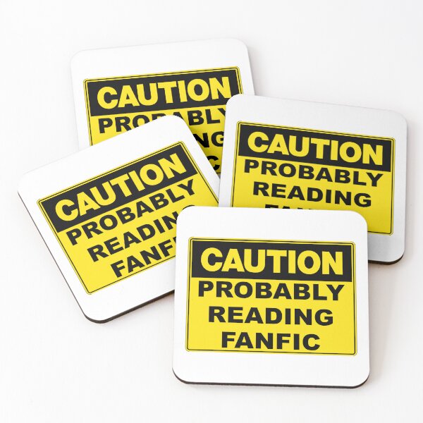 Item preview, Caution: Probably Reading Fanfic designed and sold by RuthandRose.