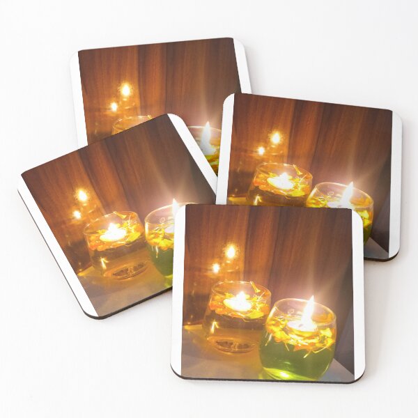 Item preview, Colourful Glass candle  designed and sold by Priyanka  Rishi.