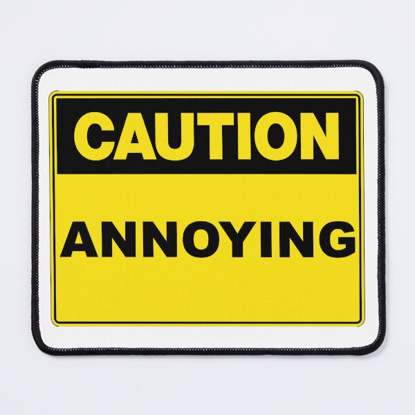 Item preview, Caution: Annoying designed and sold by RuthandRose.