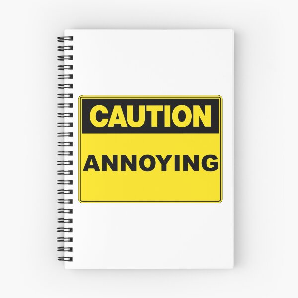 Item preview, Caution: Annoying designed and sold by RuthandRose.
