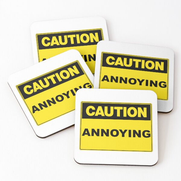 Item preview, Caution: Annoying designed and sold by RuthandRose.