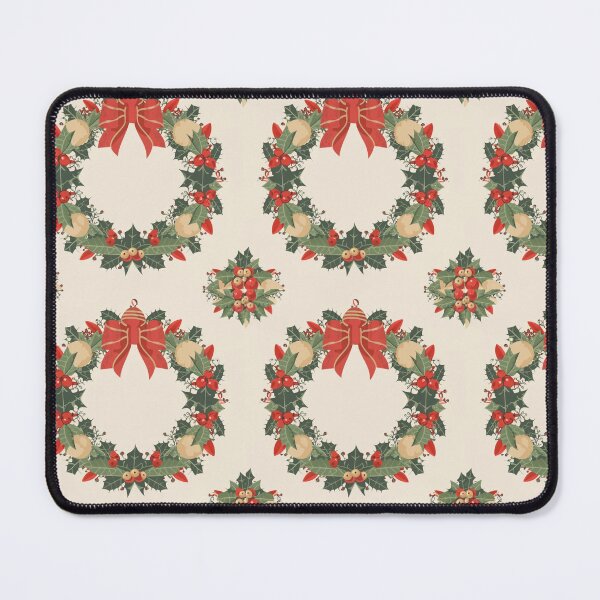 Item preview, Christmas Wreath Pattern | Festive Holiday Decor for Mugs & More designed and sold by HahaHandlesHub.