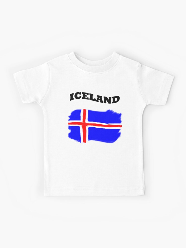 ICELAND Soccer Icelandic Football Team Jersey Unisex Long Sleeve