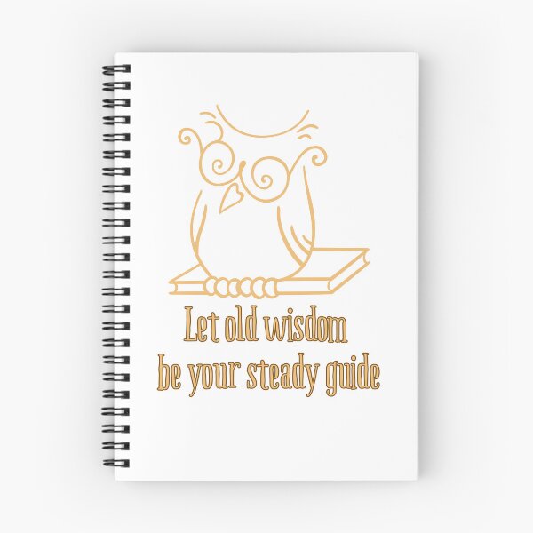 Item preview, Inspirational, Motivational, Ancient Wisdom Quote, Wise Owl designed and sold by CulturalCurios.