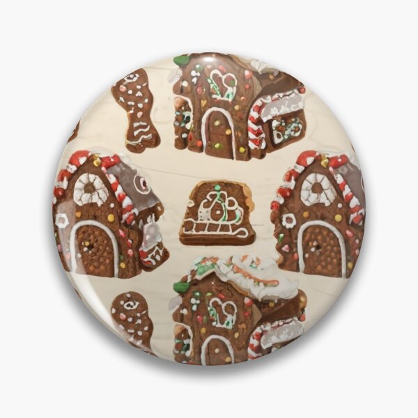 Item preview, Gingerbread House Pattern | Festive Holiday Mug & Decor designed and sold by HahaHandlesHub.