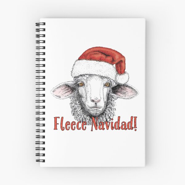 Item preview, "Fleece Navidad" from Santa Sheep! (Light background version) designed and sold by Varlo.
