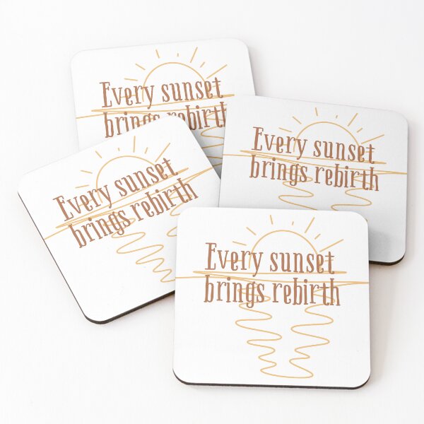 Item preview, Inspirational Quote, Start Again, Renewal, Sunset, Rebirth  designed and sold by CulturalCurios.
