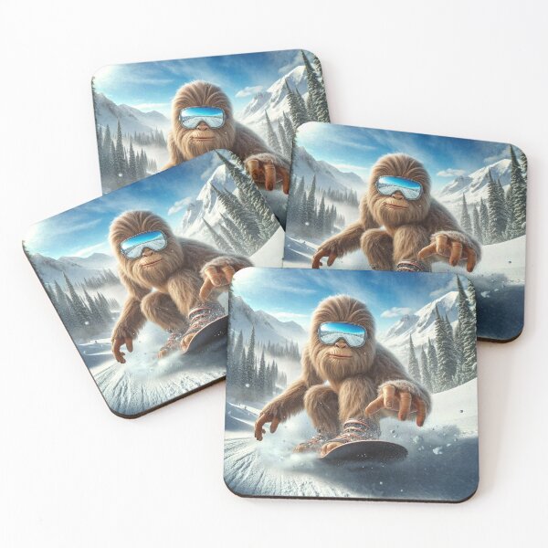 Item preview, Snowboarding Sasquatch designed and sold by Phil Perkins.