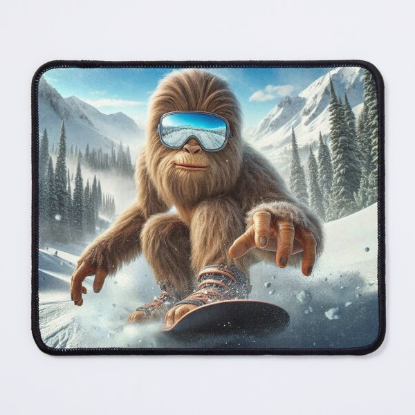 Item preview, Snowboarding Sasquatch designed and sold by Phil Perkins.
