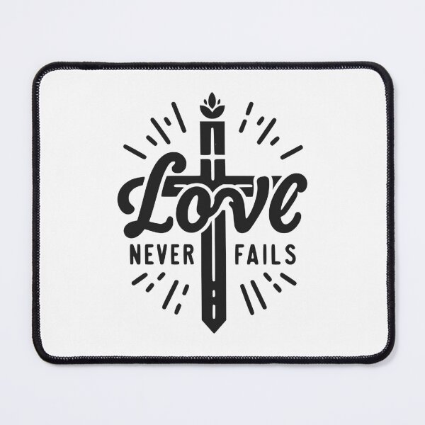 Item preview, Love Never Fails designed and sold by Frank Ring.