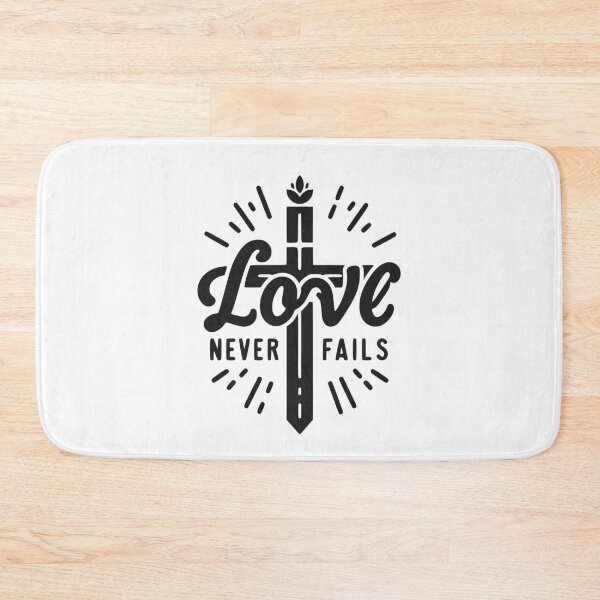 Item preview, Love Never Fails designed and sold by Frank Ring.
