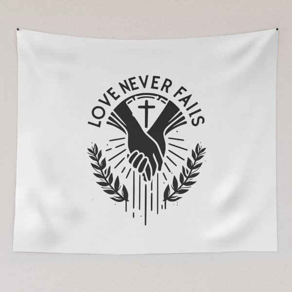 Item preview, Love Never Fails designed and sold by Frank Ring.