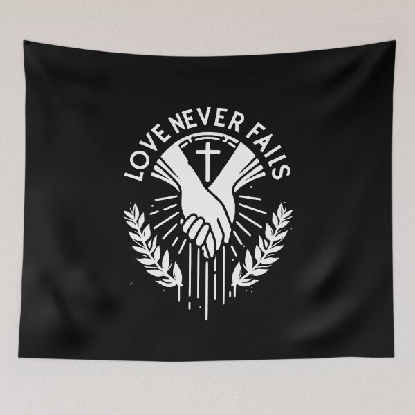 Item preview, Love Never Fails designed and sold by Frank Ring.