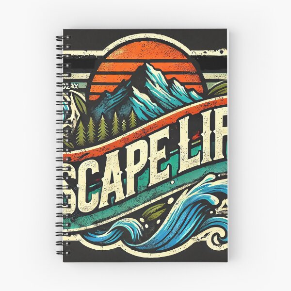 Item preview, Escape Life - To the Mountains and the Rivers designed and sold by Music-Meme-Tees.