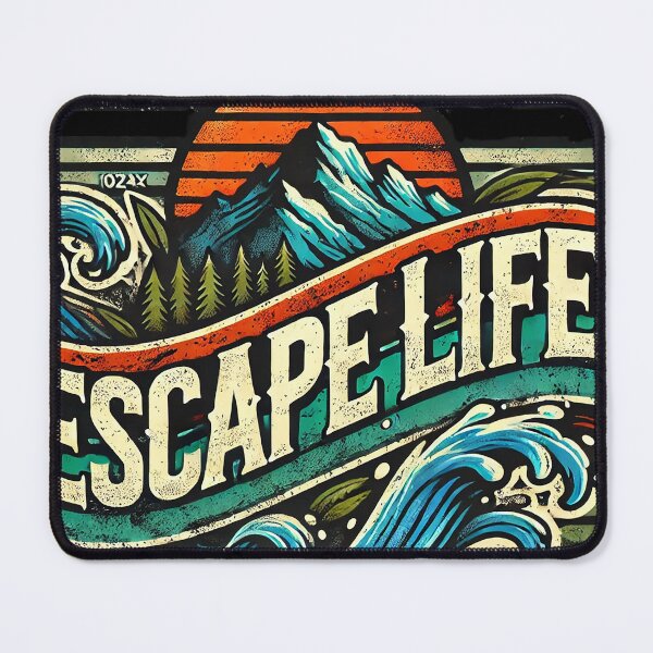 Item preview, Escape Life - To the Mountains and the Rivers designed and sold by Music-Meme-Tees.