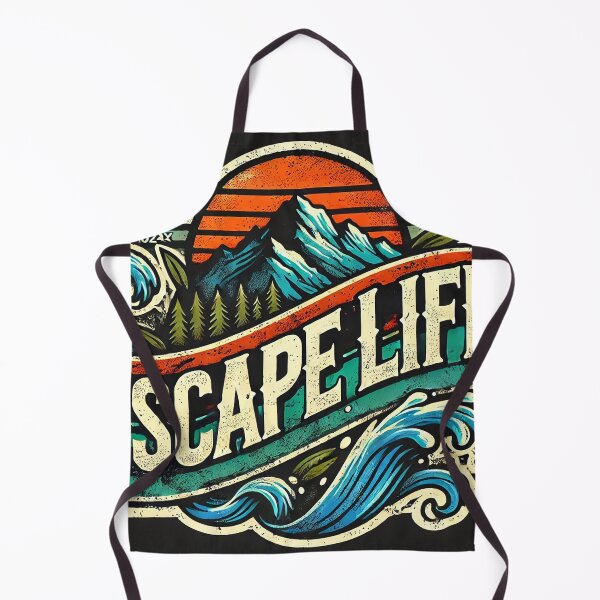 Item preview, Escape Life - To the Mountains and the Rivers designed and sold by Music-Meme-Tees.