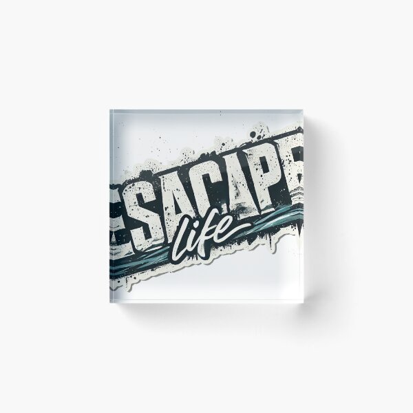 Item preview, Escape Life - Ride the Wave! designed and sold by Music-Meme-Tees.