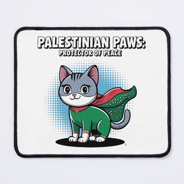 Item preview, Palestinian Paws: Protector of Peace designed and sold by ObjCrea123.