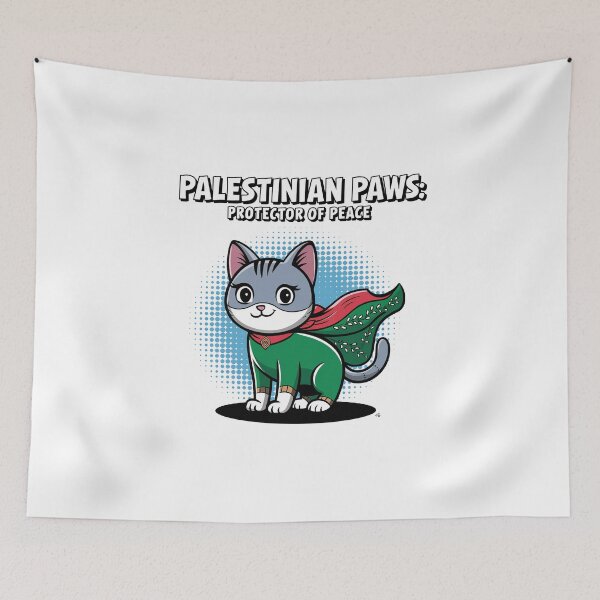 Item preview, Palestinian Paws: Protector of Peace designed and sold by ObjCrea123.