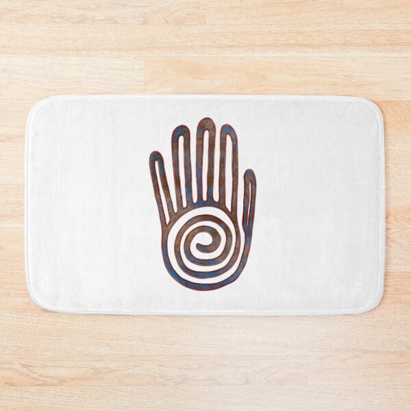 Item preview, Human hand design from a motif flat stamp from San Andres Tuxtla Mexico designed and sold by DaveDanchuk.