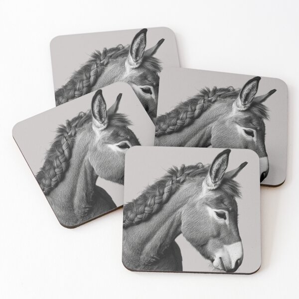 Item preview, Donkey with Ponytail Braid designed and sold by Brendon987.
