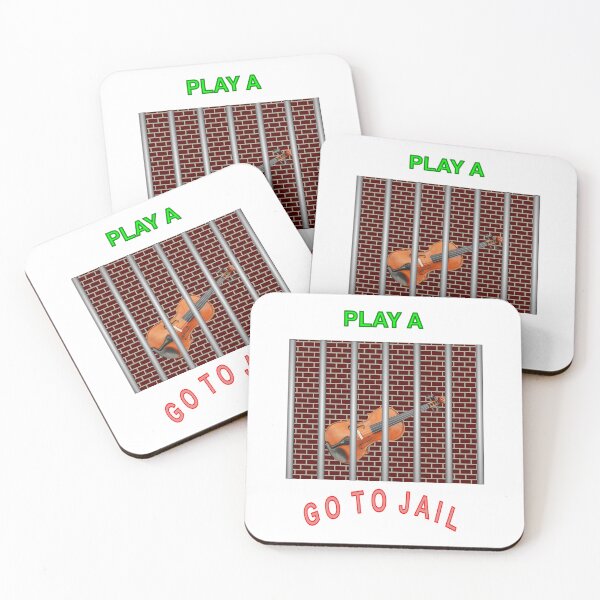 Item preview, Play violin, go to Jail designed and sold by ShowBoots.
