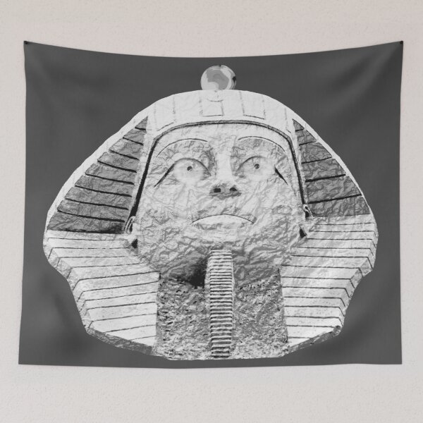 Item preview, White Headed Sphinx Pharaoh Egypt designed and sold by Astralia.