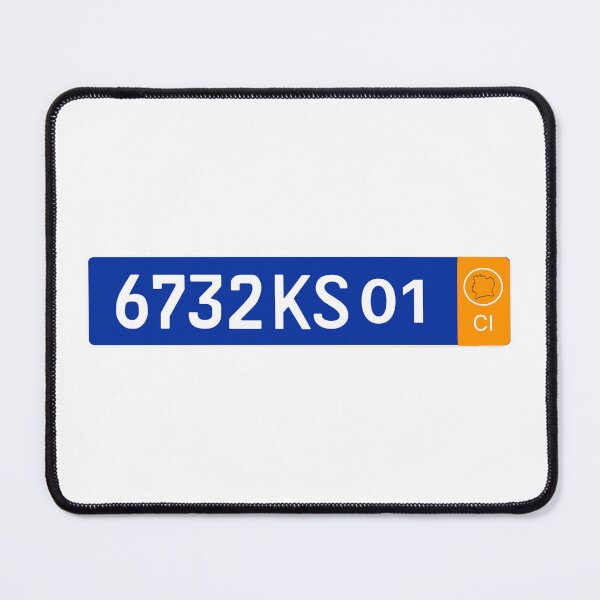 Item preview, Ivory Coast license plate | Abidjan designed and sold by AirVenturi.