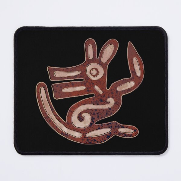 Item preview, Abstract Mexican badger flat stamp design designed and sold by DaveDanchuk.