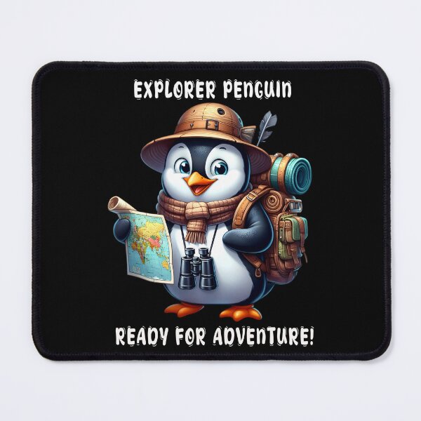 Item preview, Explorer Penguin Ready For Adventure designed and sold by CreativeFlux.
