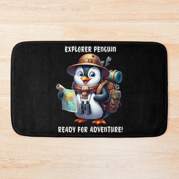 Item preview, Explorer Penguin Ready For Adventure designed and sold by CreativeFlux.