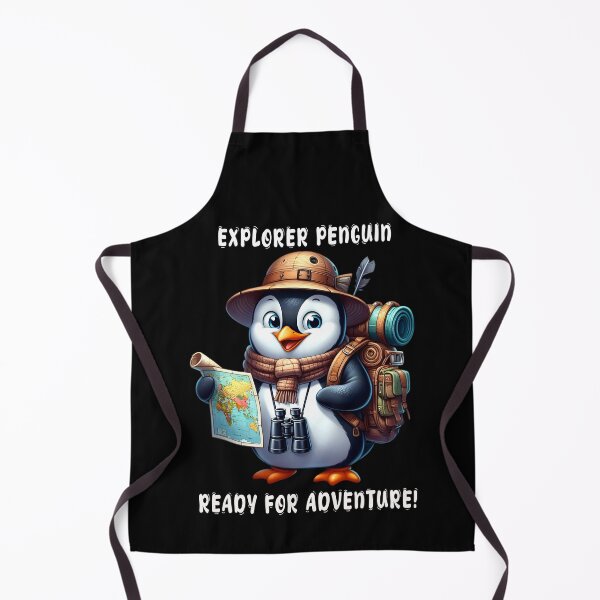 Item preview, Explorer Penguin Ready For Adventure designed and sold by CreativeFlux.
