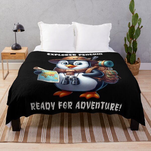 Item preview, Explorer Penguin Ready For Adventure designed and sold by CreativeFlux.