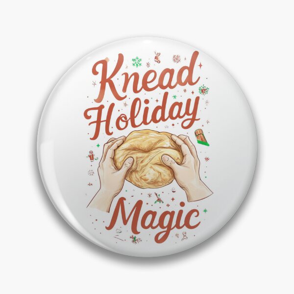 Item preview, Knead Holiday Magic – Festive Baking Apparel for Christmas designed and sold by PureInkMerch.