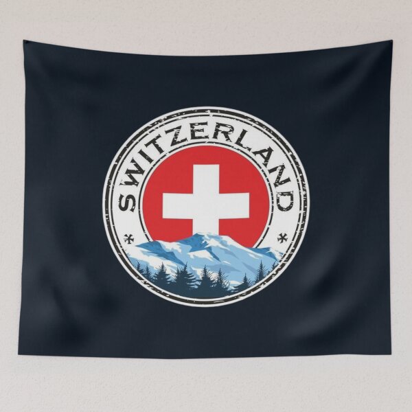 Item preview, Switzerland Label designed and sold by FutureTraveller.