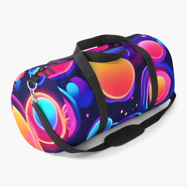 Item preview, Neon Bubble Pattern designed and sold by Health And Fitness Posts e-Store.