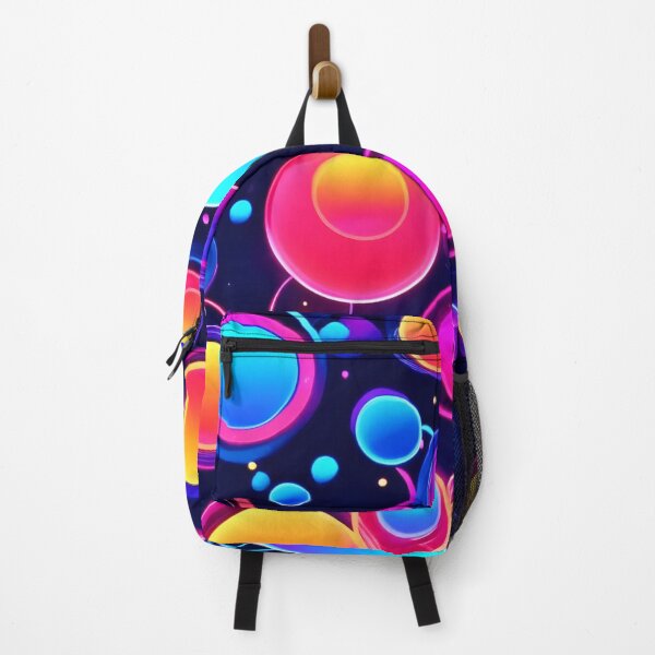 Item preview, Neon Bubble Pattern designed and sold by Health And Fitness Posts e-Store.
