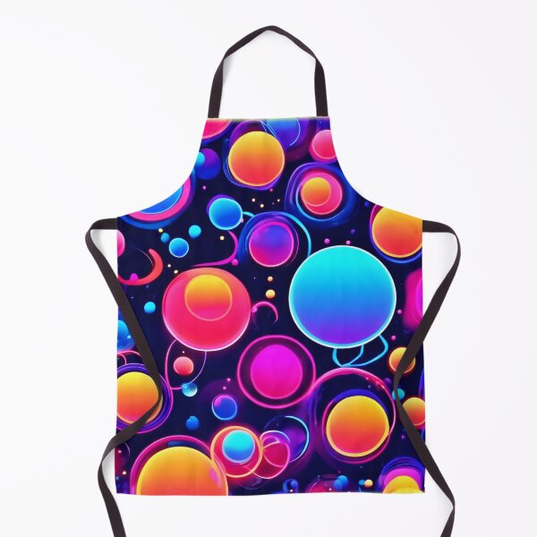 Item preview, Neon Bubble Pattern designed and sold by Health And Fitness Posts e-Store.