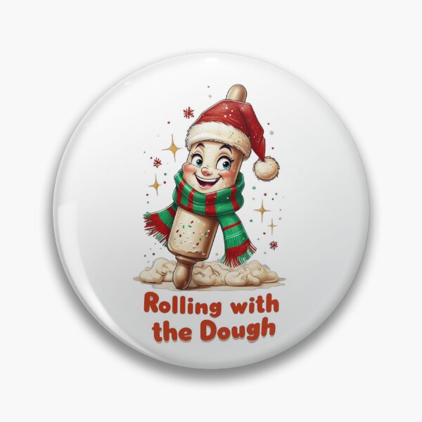 Item preview, Rolling with the Dough – Festive Holiday Baking Apparel designed and sold by PureInkMerch.