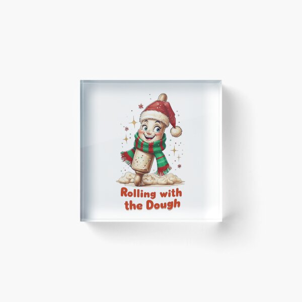 Item preview, Rolling with the Dough – Festive Holiday Baking Apparel designed and sold by PureInkMerch.