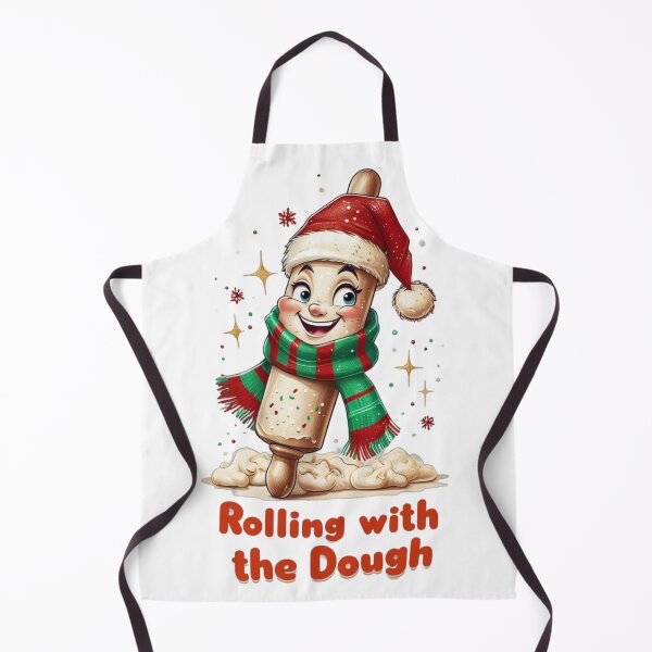 Item preview, Rolling with the Dough – Festive Holiday Baking Apparel designed and sold by PureInkMerch.