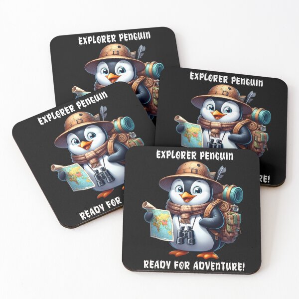 Item preview, Explorer Penguin Ready For Adventure designed and sold by CreativeFlux.