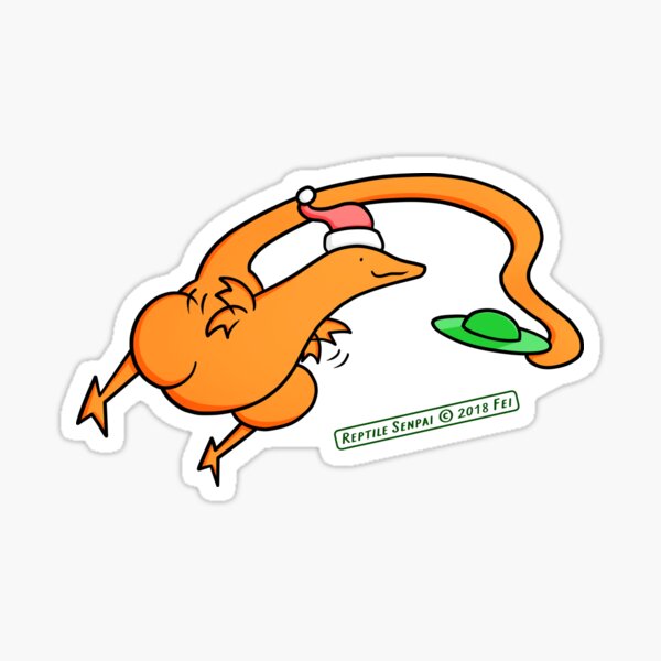 Reptile Senpai S05E08 Sticker