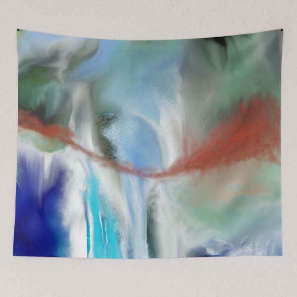 Item preview, abstract fantasy world with a dragon designed and sold by Gabriel BOCQUAIRE.