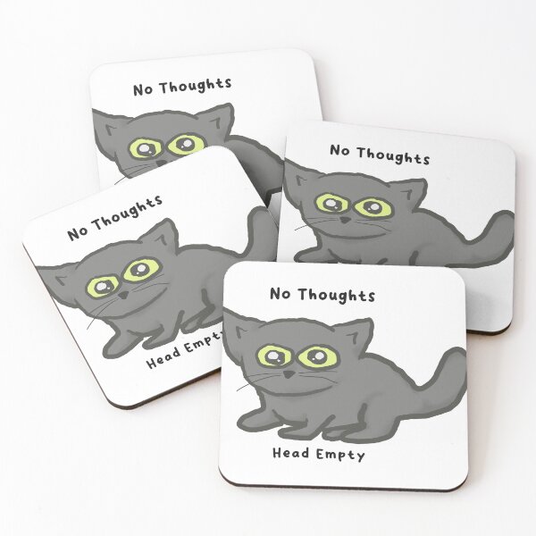 Item preview, No Thoughts, Head Empty designed and sold by StimSanely.