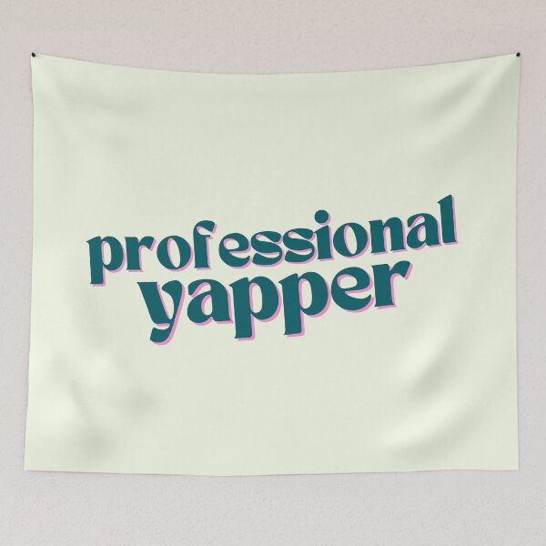 Item preview, Professional yapper designed and sold by PeachyLitchi.