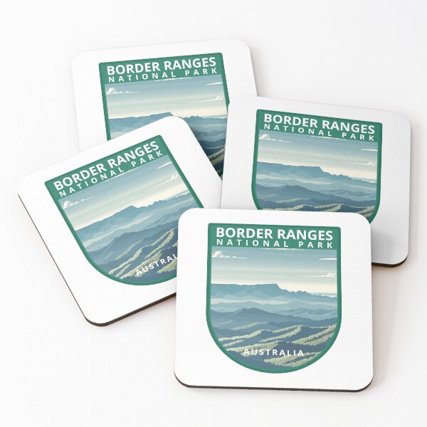 Item preview, Border Ranges National Park Retro Skyline designed and sold by MaateoDesign.