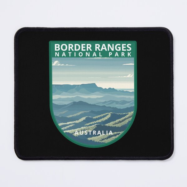 Item preview, Border Ranges National Park Retro Skyline designed and sold by MaateoDesign.