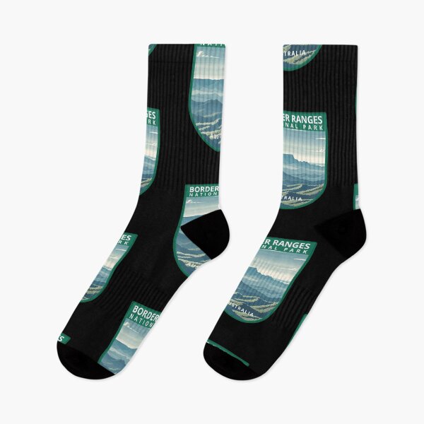 Item preview, Border Ranges National Park Retro Skyline designed and sold by MaateoDesign.